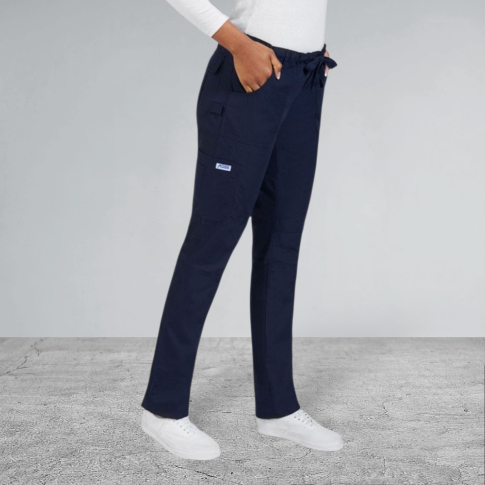 2 pairs Mobb - Comfort Rise Scrub Pants Navy Blue